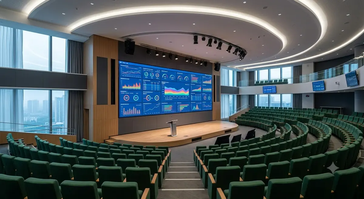 Large-format professional LED display